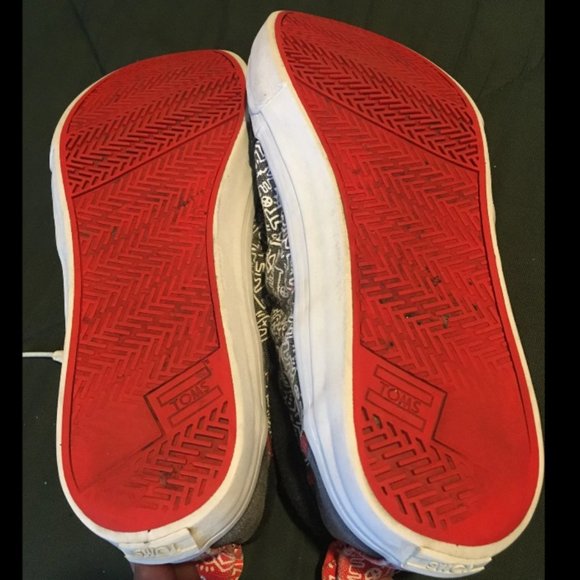 Toms Chalkboard Valdez Keith Haring Shoes main image 5